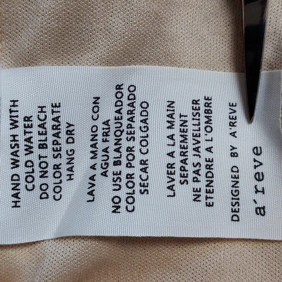 A’reve Black & Nude Lace Skirt - Picture 9 of 9